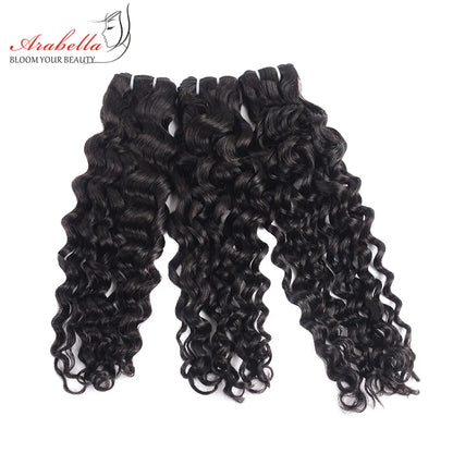 HD Quality Super Double Drawn Water Wave Human Hair Bundles