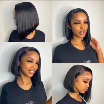 HD Quality Short Bob Brazilian Human Hair Wig